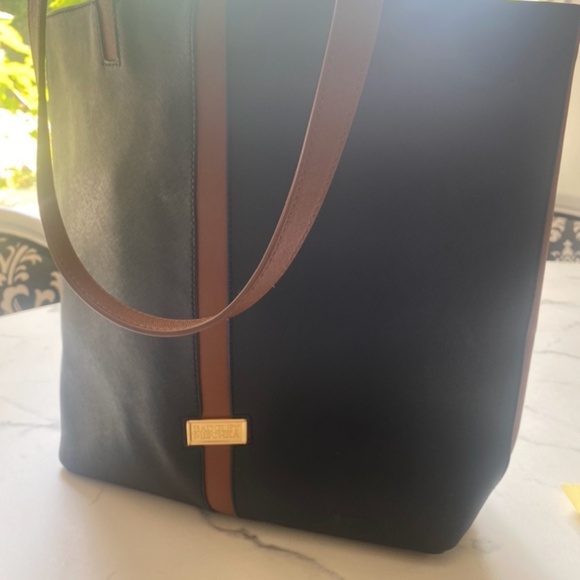 Badgley Mischka brown tote bag - Picture 1 of 3